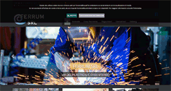Desktop Screenshot of lavorazioneferroferrum.com